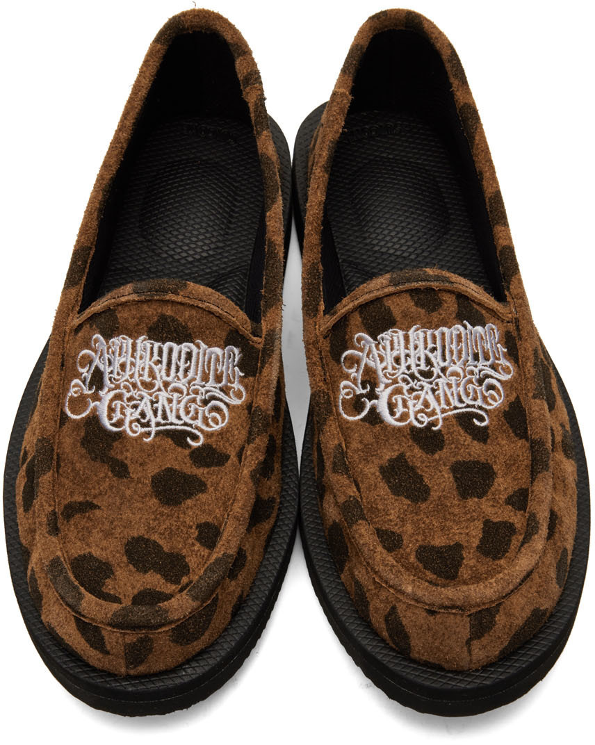 WACKO MARIA Black & Brown Budspool & Suicoke Edition Deebo Loafers