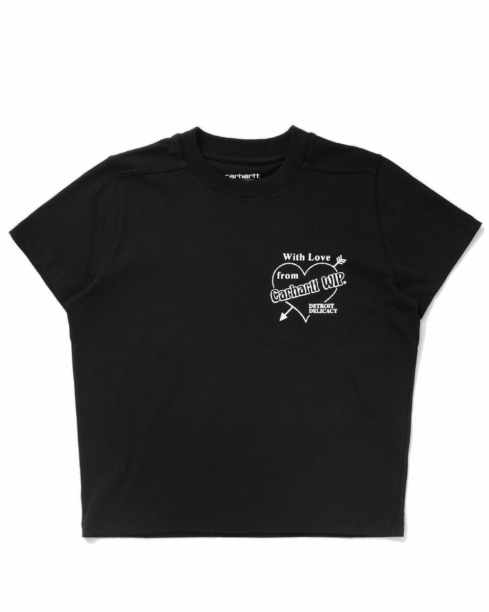 Photo: Carhartt Wip Wmns S/S Delicacy Tee Black - Womens - Shortsleeves