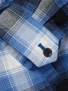 Wacko Maria - Checked Oxford Shirt Jacket - Blue