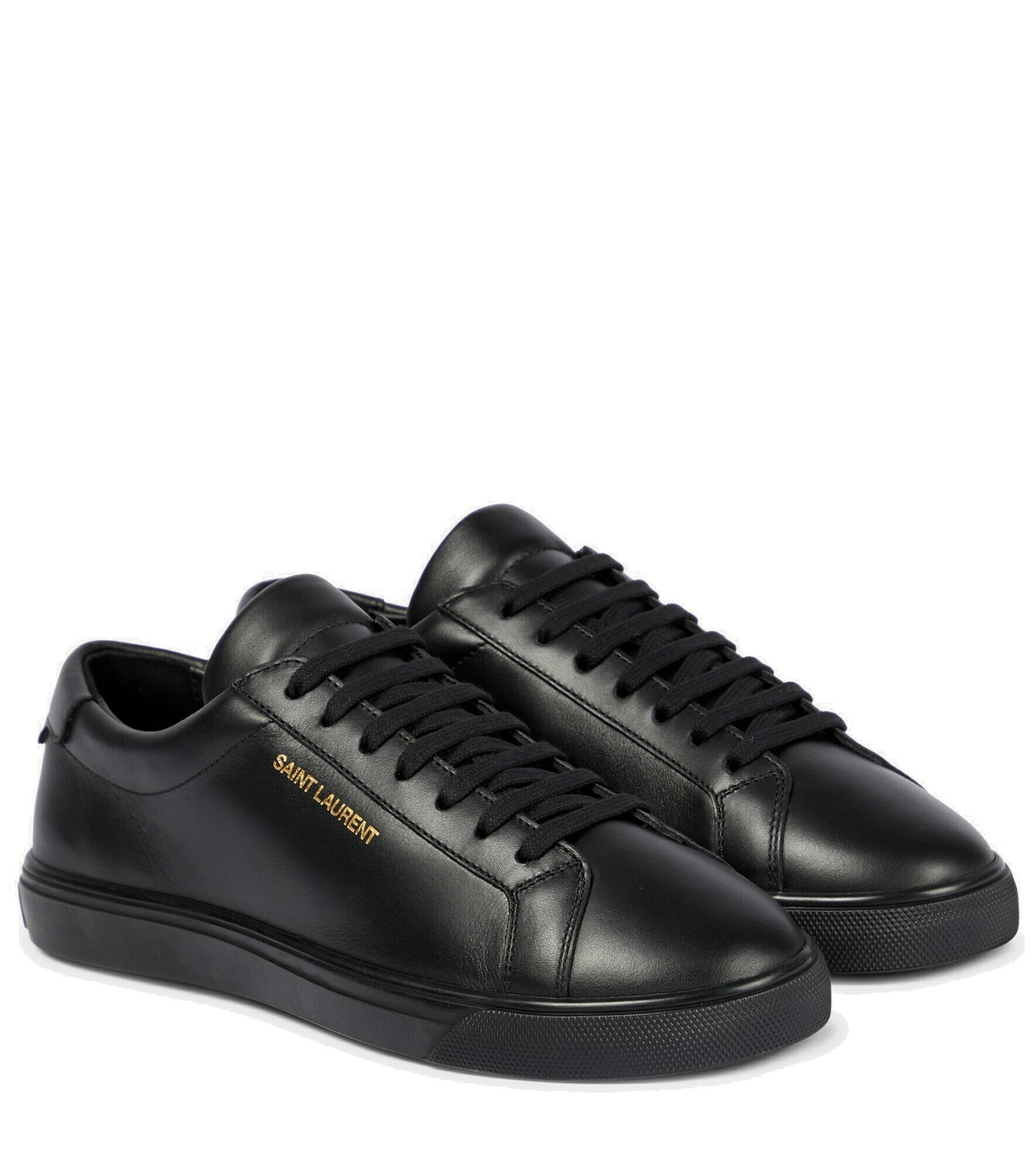 Saint Laurent - Andy leather sneakers Saint Laurent