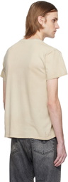 R13 Beige 'Fuckers' Boy T-shirt