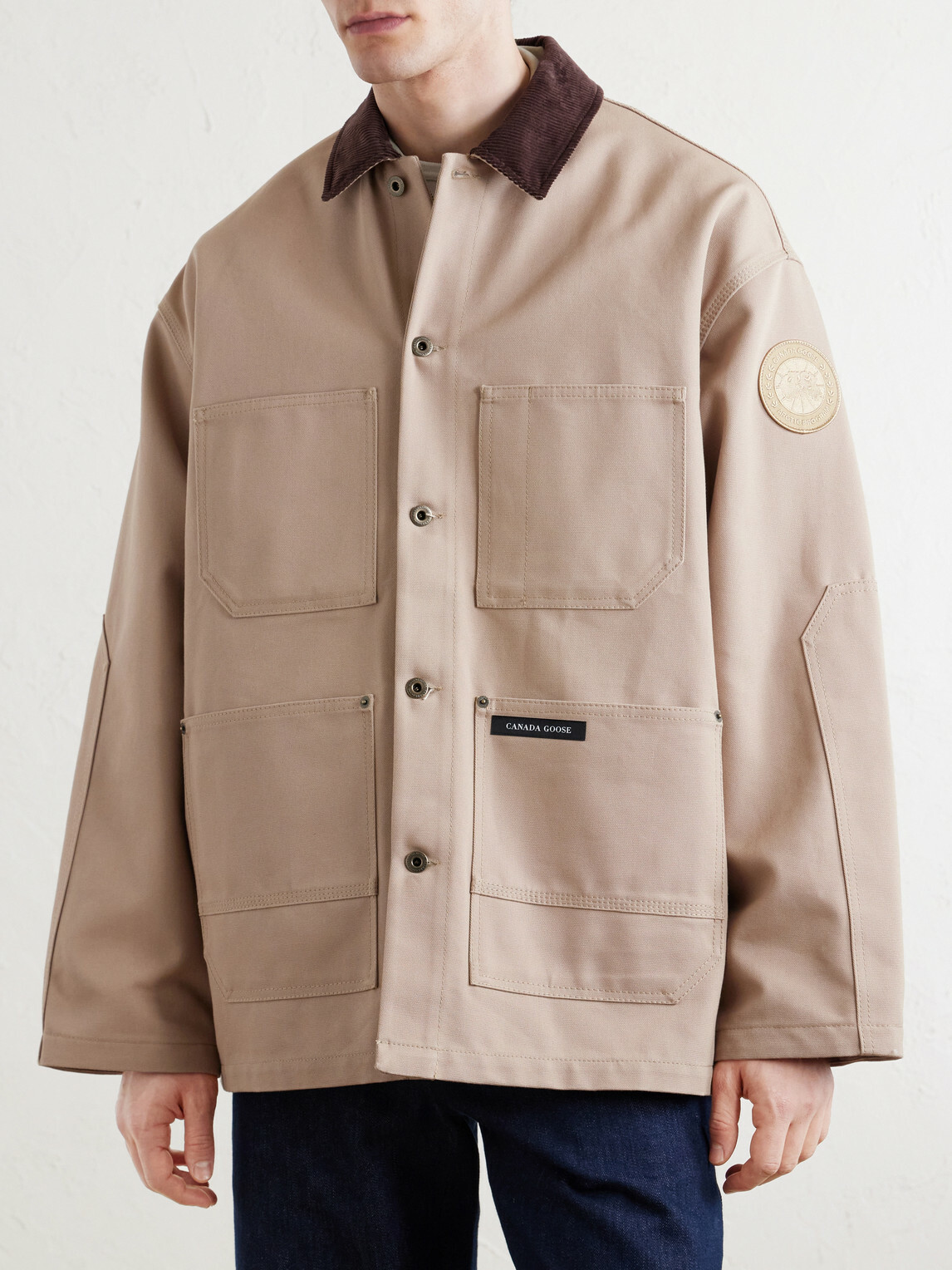 Canada Goose - Beaumont Corduroy-Trimmed Cotton Jacket - Neutrals