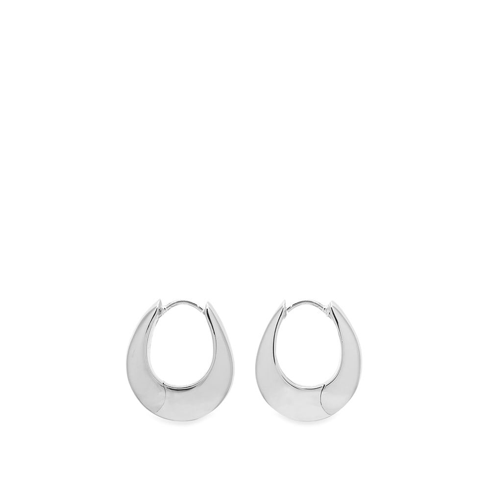 Tom Wood Women's Ice Hoops Small in Silver 