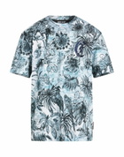 Just Cavalli Mens T-shirt Sky in Blue