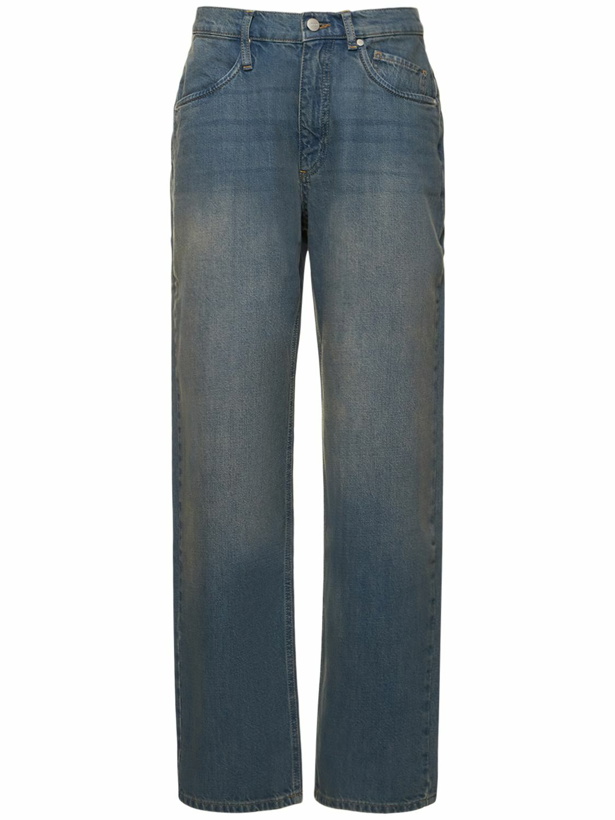 Photo: MIAOU - Echo Cotton Denim Low Rise Jeans