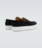 Christian Louboutin - Paqueboat suede loafers