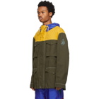 Moncler Genius 1 Moncler JW Anderson Khaki Colorblocked Jacket