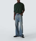 Miu Miu Striped cotton jersey T-shirt