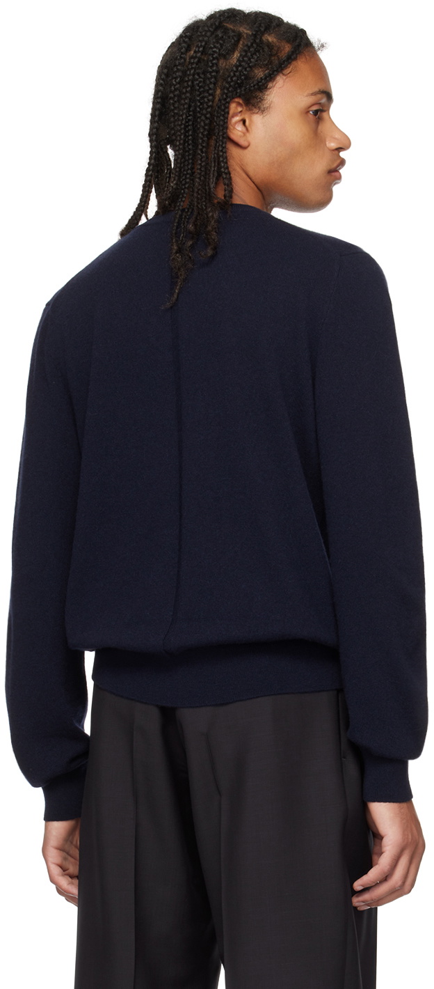 The Row Navy Benji Sweater The Row