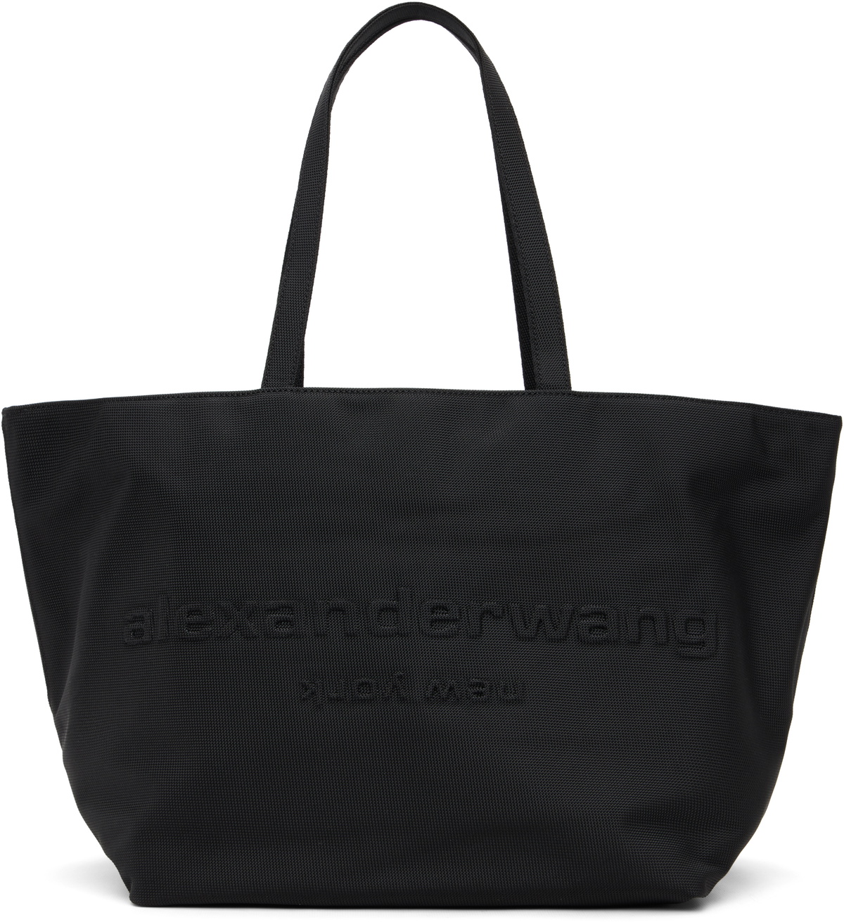 Alexander Wang Black Punch Leather Tote Alexander Wang