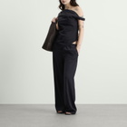 TALA Women's Soft Linen Top in Black
