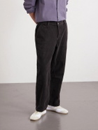 Corridor - Straight-Leg Cotton-Corduroy Trousers - Brown