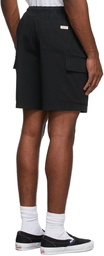 Noah Black Cargo Shorts