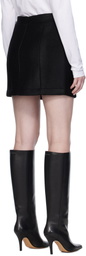 A.P.C. Black Julie Miniskirt