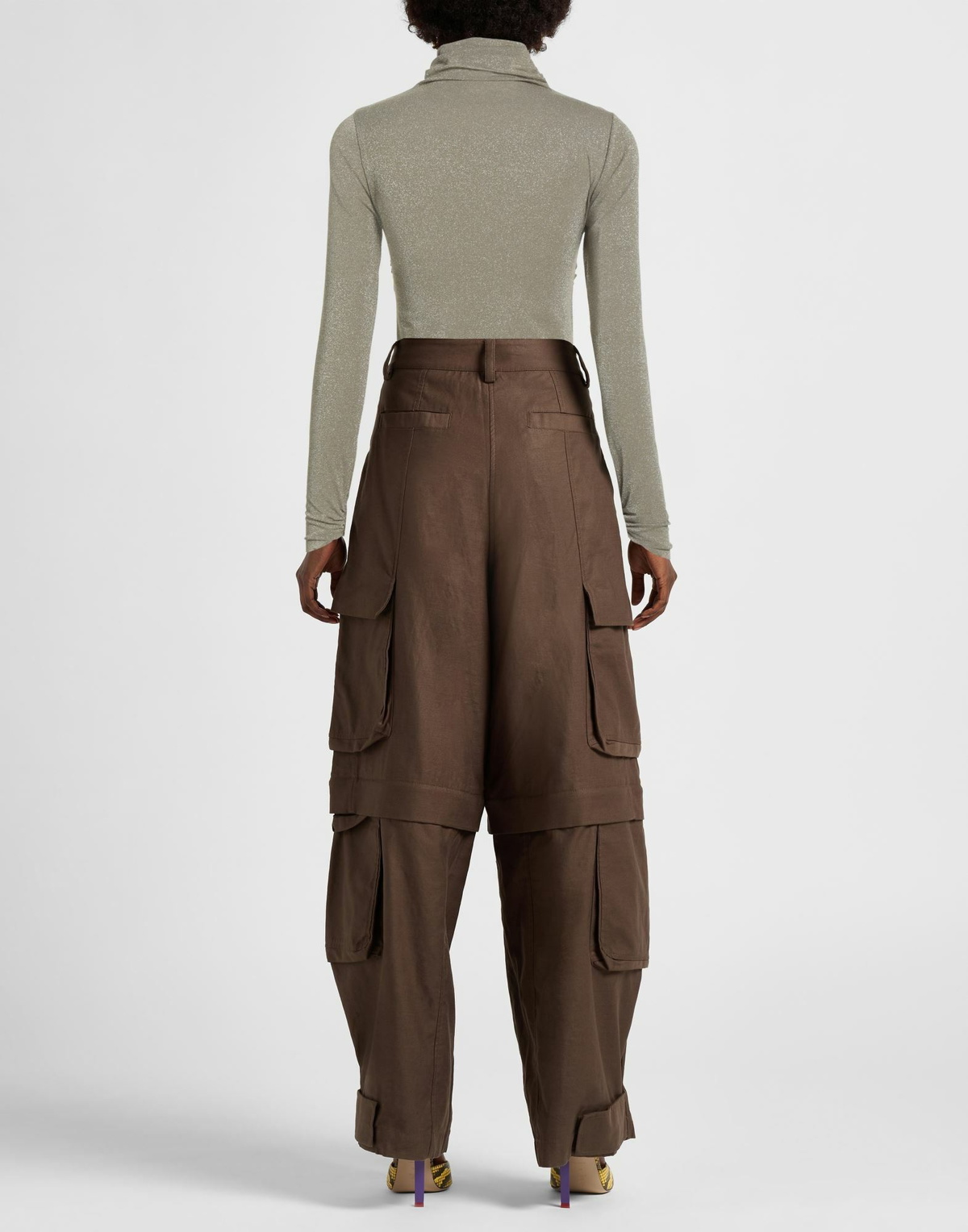 Chiara Boni La Petite Robe Womens Top in Sage green