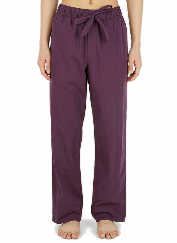 Photo: Drawstring Sleep Pants in Purple