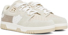 Acne Studios White & Beige Low Top Sneakers