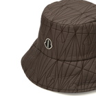 Rick Owens x Moncler Bucket Hat in Dark Dust
