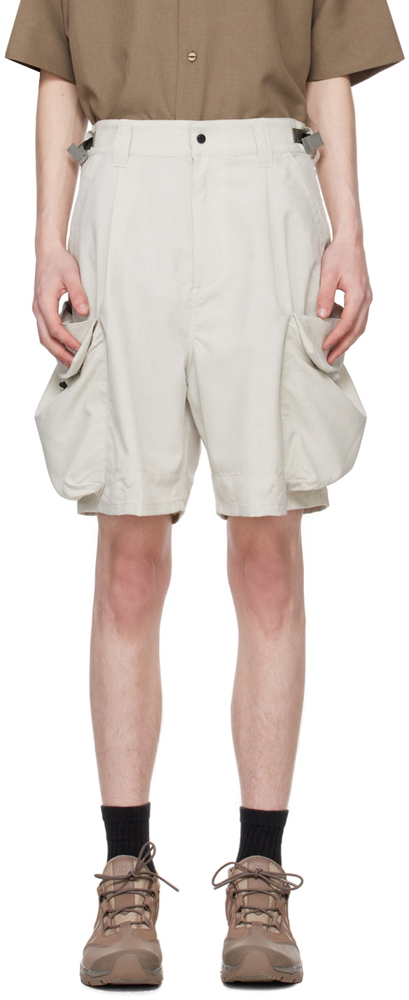 meanswhile Off-White Luggage Shorts