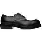 Dries Van Noten Black Leather Derbys