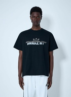 Awake NY Logo Motif Crewneck T-Shirt