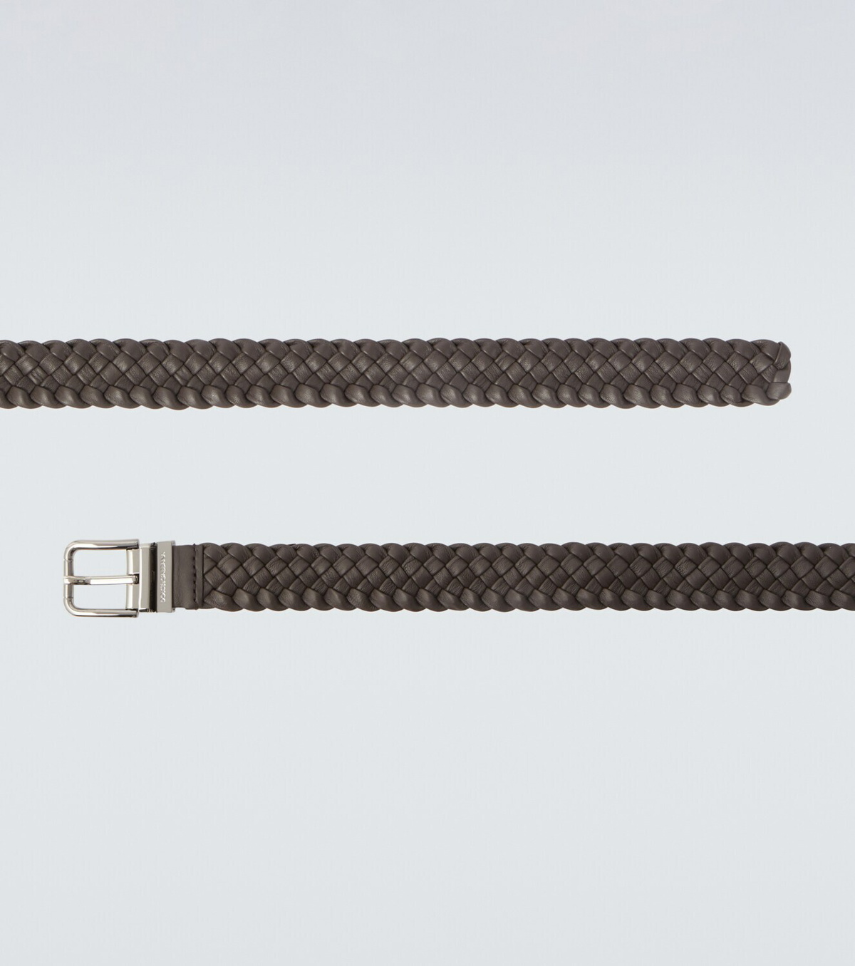 Dolce&Gabbana Braided leather belt