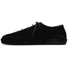 Marsèll Black Scatopelle Suede Sneakers