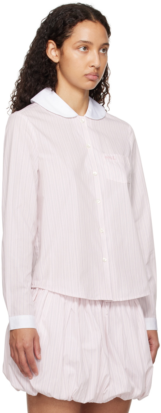 Sandy Liang Pink Wilbur Shirt Sandy Liang