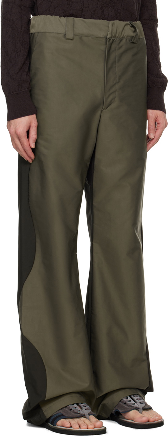 Serapis Black & Gray Split Trousers