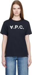 A.P.C. Navy Standard Grand 'VPC' T-shirt