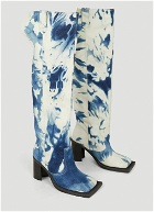 Howling High Heel Boots in Blue