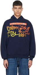 Online Ceramics Navy 'Follow Your Bliss' Hoodie