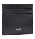 Alaïa Logo leather card holder