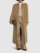 LOULOU STUDIO Martil Round Neck Long Coat