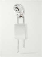 Givenchy - Lock Silver-Tone Single Earring