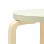 Artek Alvar Aalto 1933 Stool 60 in Green Lacquered 