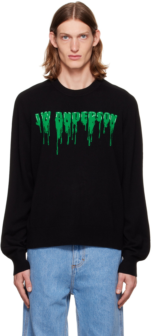 JW Anderson Black Slime Sweater JW Anderson