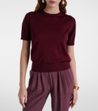 Saint Laurent Wool, cashmere, and silk sweater