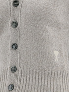 Ami Paris   Cardigan Beige   Womens
