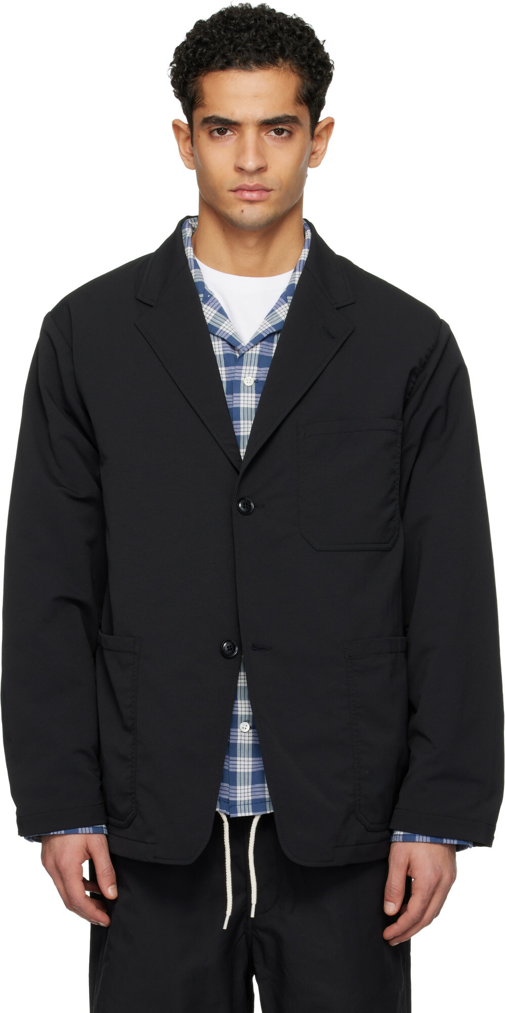 nanamica Black ALPHADRY Club Blazer