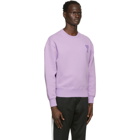 AMI Alexandre Mattiussi Purple Ami De Coeur Sweatshirt