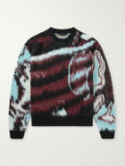 Aztech Mountain - Brushed Knitted Sweater - Burgundy