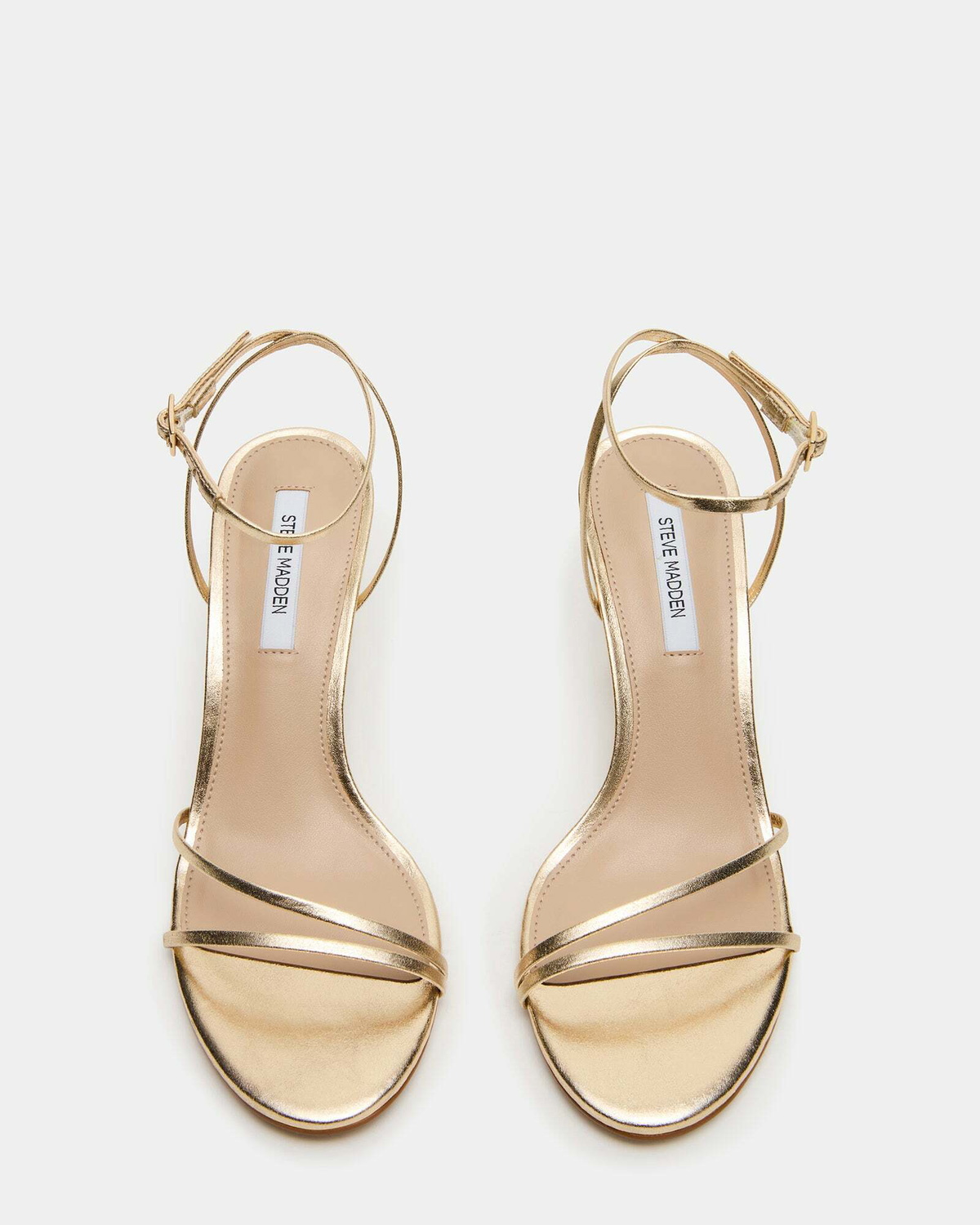 Steve Madden Eras Heels in Gold