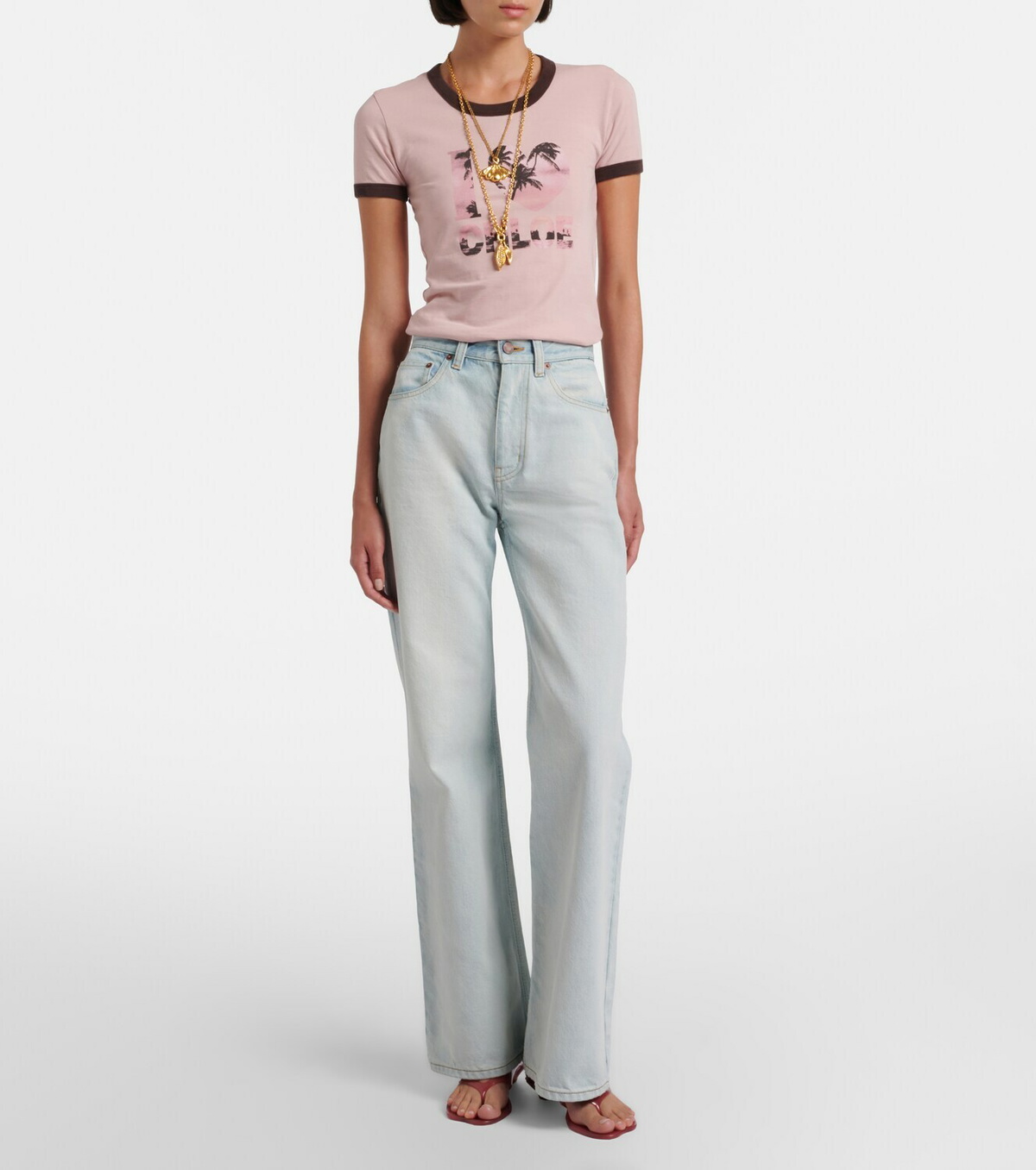 Chloé Chloé Jelly TPU thong sandals