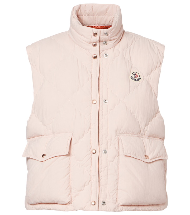 Photo: Moncler Biois quilted down vest