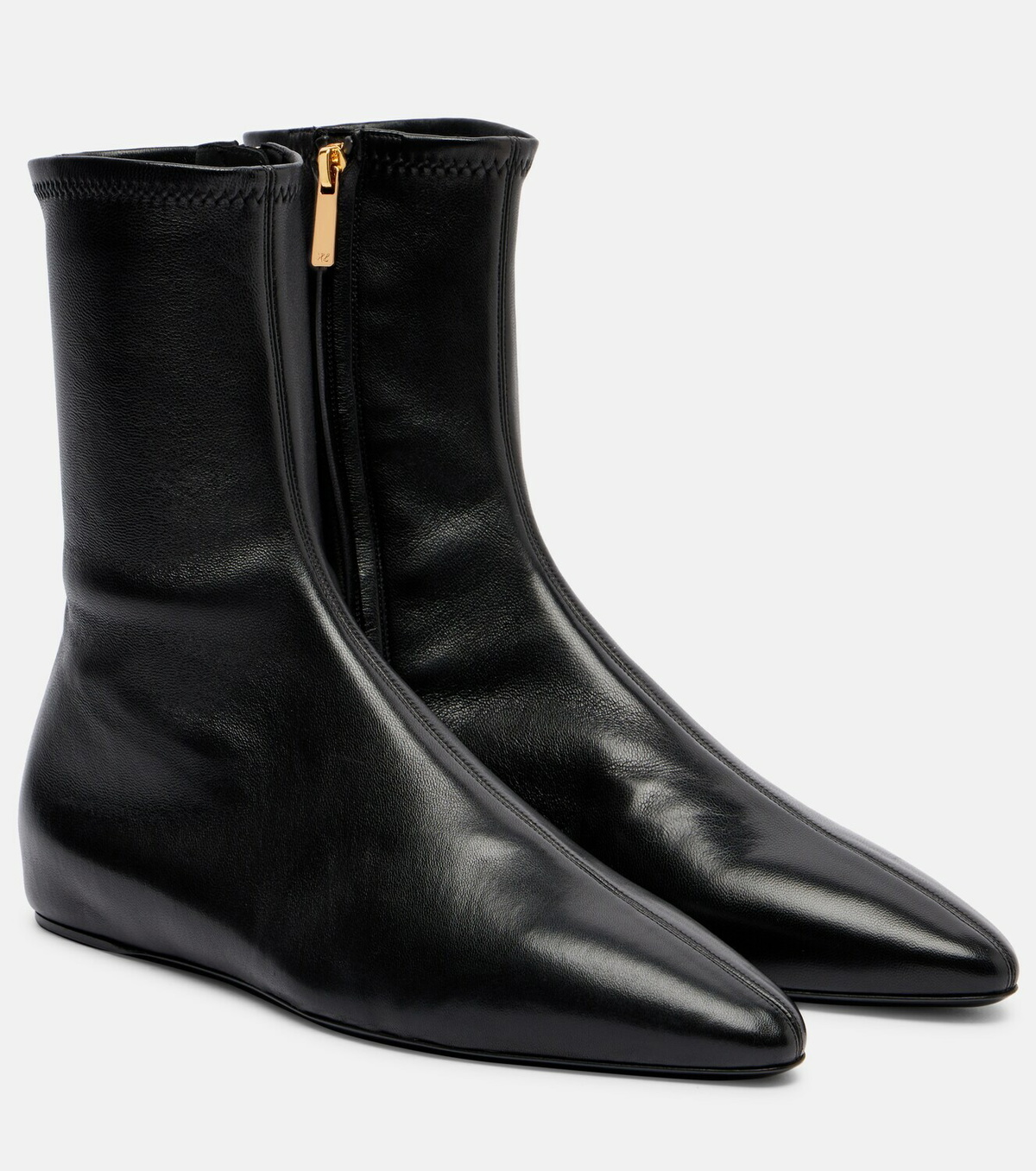 Herbert Levine All In All 30 leather ankle boots