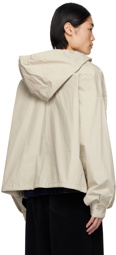 Maison Margiela Beige Coated Jacket