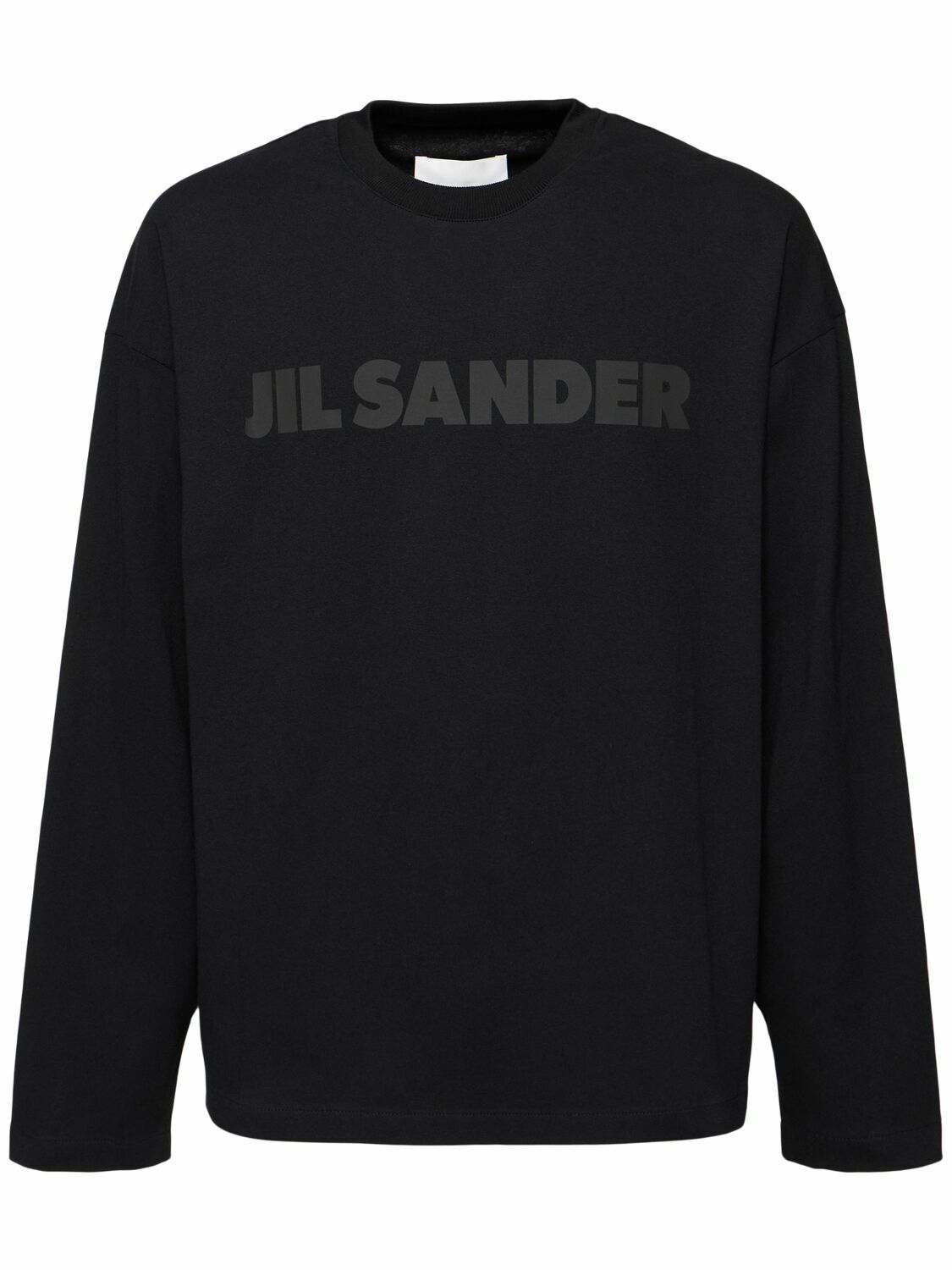 JIL SANDER Jil Sander Logo Cotton Jersey T-shirt Jil Sander