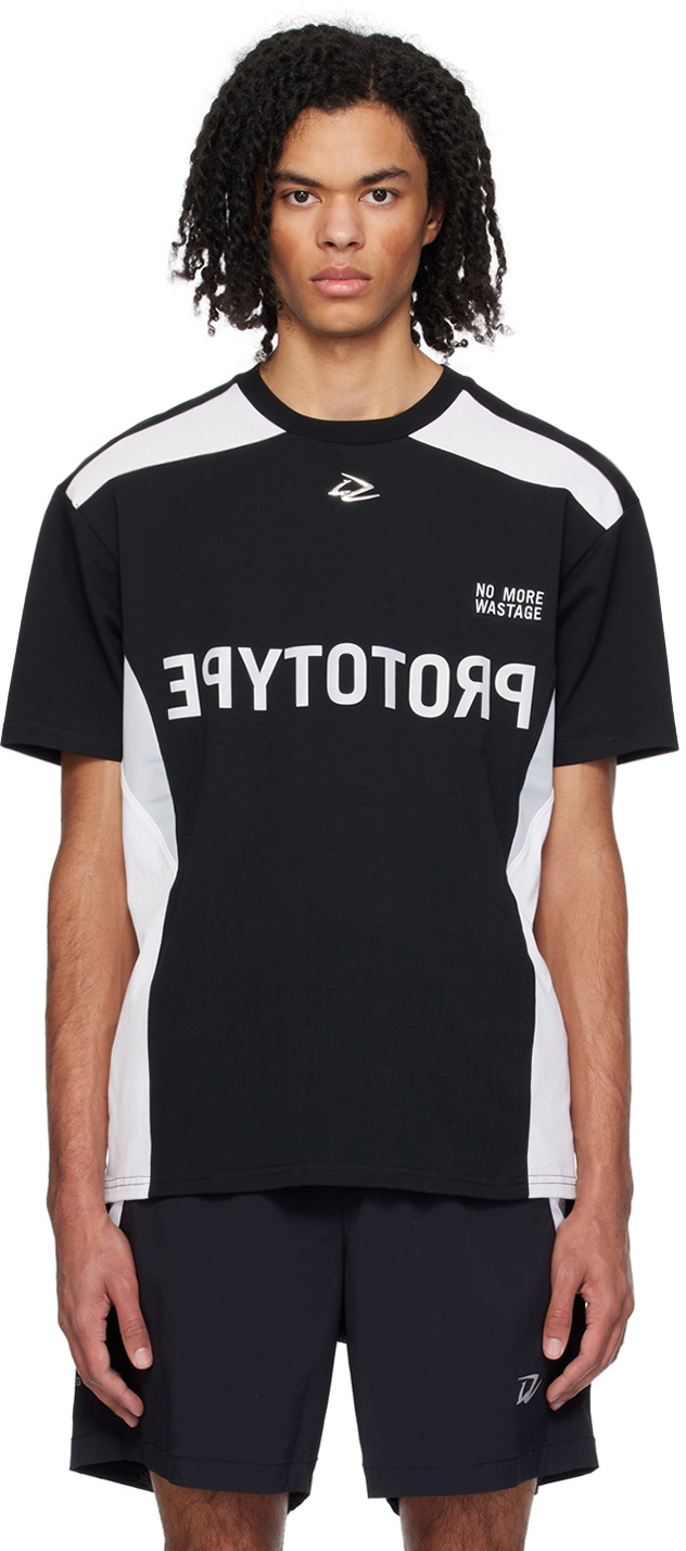 Izzue Black Printed T-Shirt