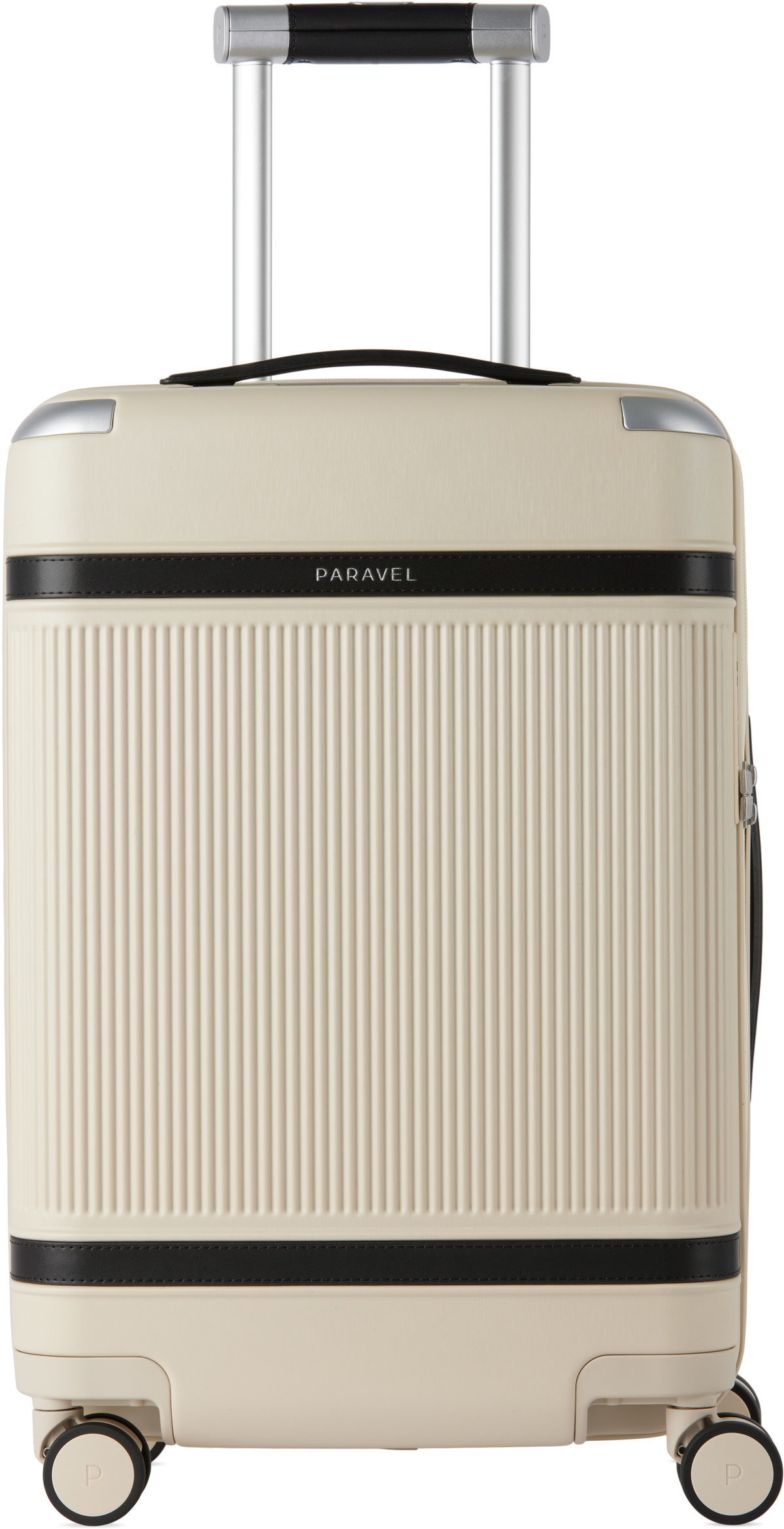 Paravel White Aviator Carry-On More Suitcase